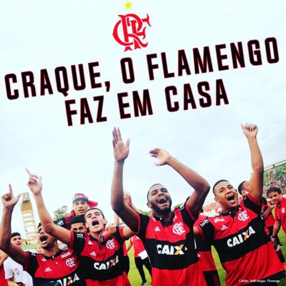 Rubro-negros comemoram o tetra da Copa São Paulo