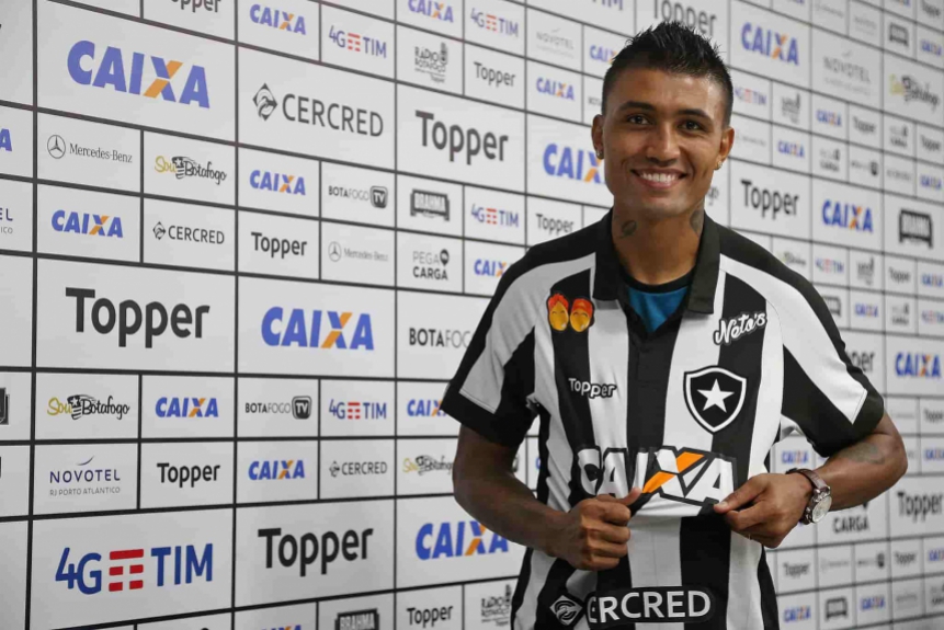 Apresenta&ccedil;&atilde;o do Kieza no Botafogo