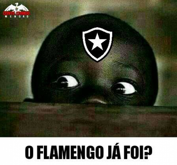 As zoeiras dos flamenguistas ap&oacute;s vit&oacute;ria sobre o Botafogo pela Ta&ccedil;a Guanabara