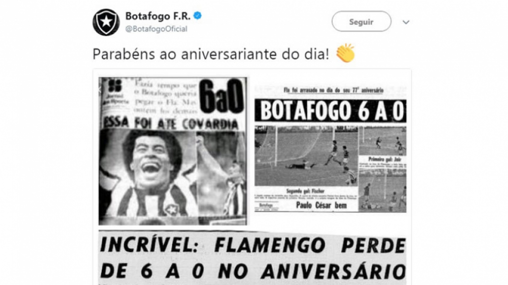 Botafogo Provoca&ccedil;&atilde;o 121 anos