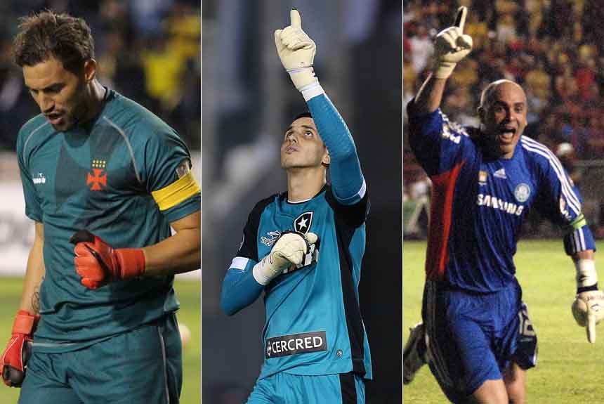 Montagem - Martin Silva, Gatito Fernandez e Marcos