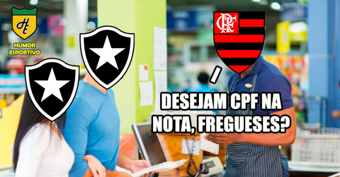 As melhores zoações da vitória do Flamengo sobre o Botafogo