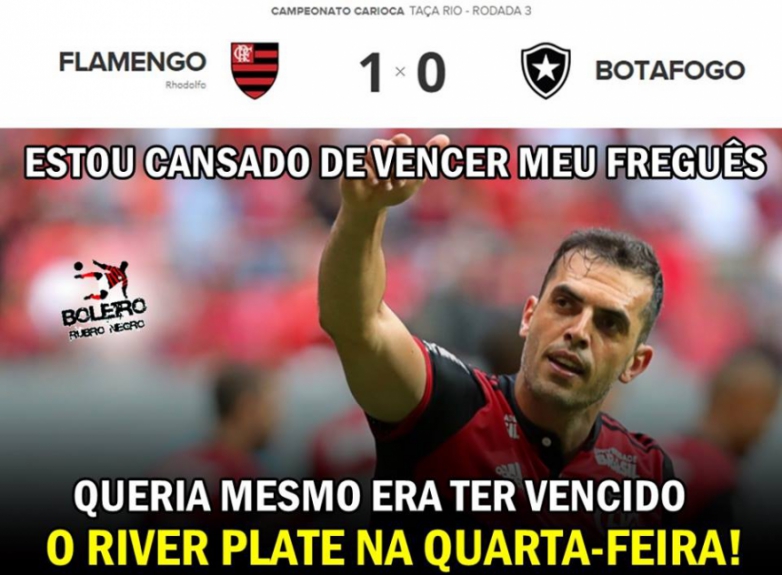 As melhores zoações da vitória do Flamengo sobre o Botafogo