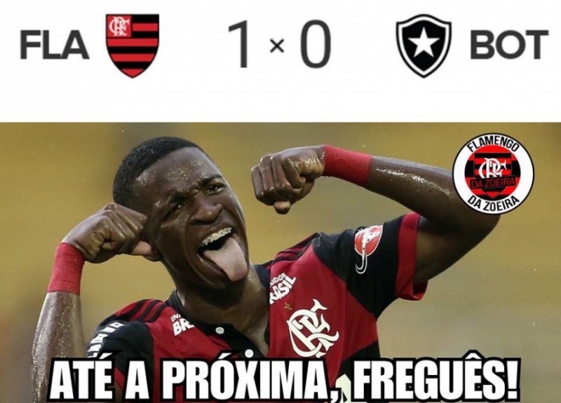 As melhores zoações da vitória do Flamengo sobre o Botafogo