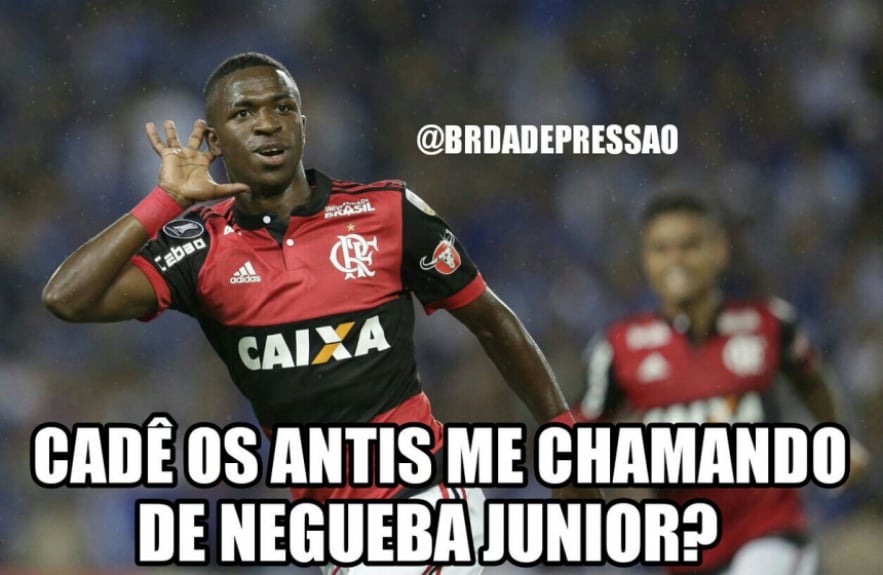 Vinícius Jr. resolve o jogo e vira protagonista dos memes; confira