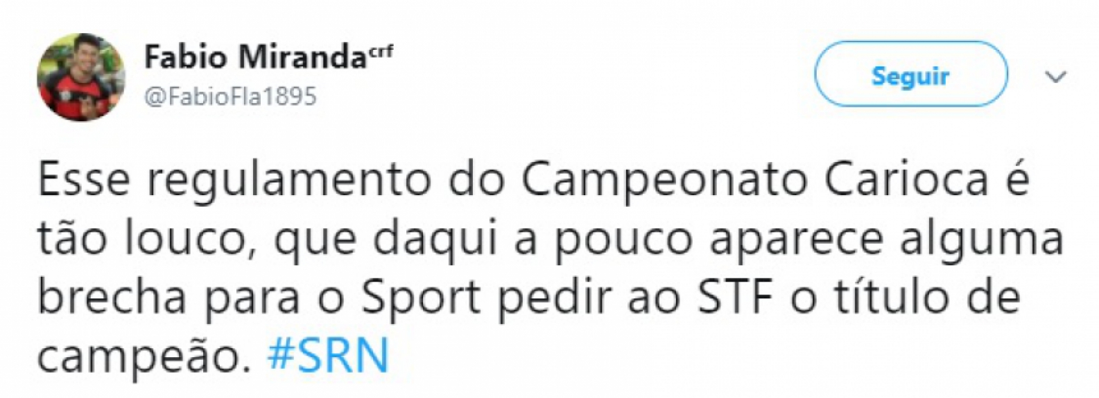 Internet faz piadas com regulamento confuso do Campeonato Carioca