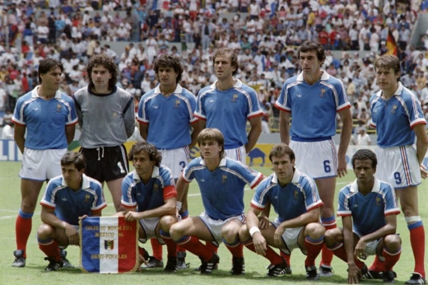 Seleção da França na Copa de 1986