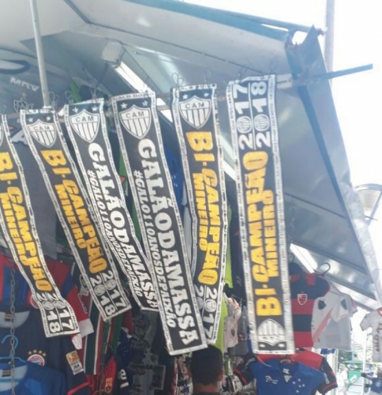 Faixa Atl&eacute;tico-MG