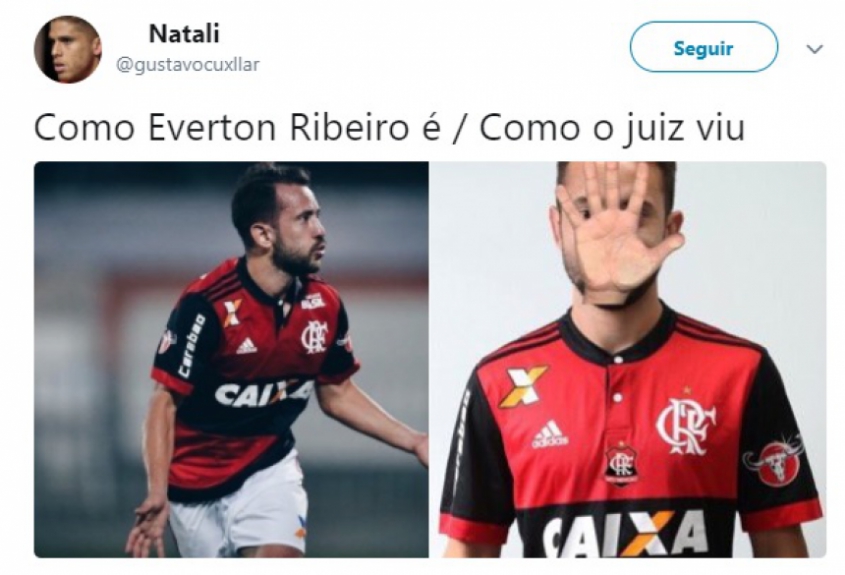 Internautas ironizam p&ecirc;nalti contra o Flamengo em partida contra o Vit&oacute;ria