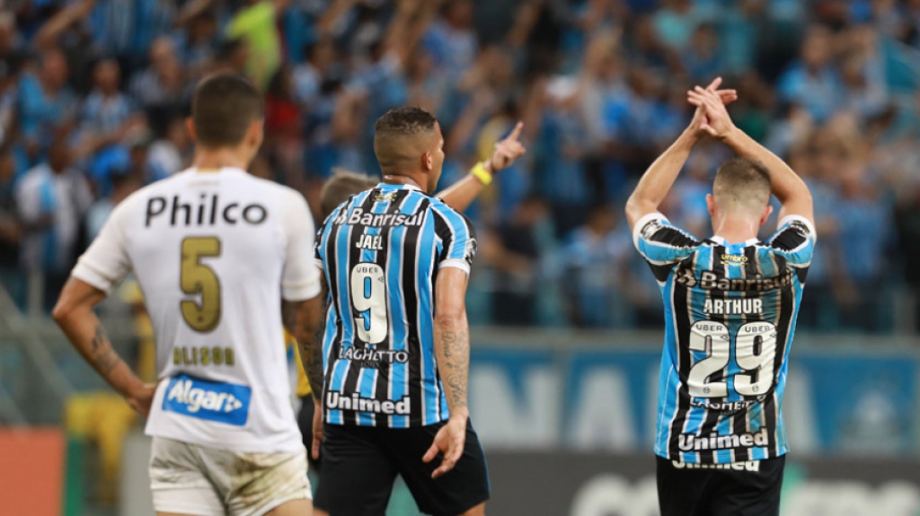Gr&ecirc;mio x Santos
