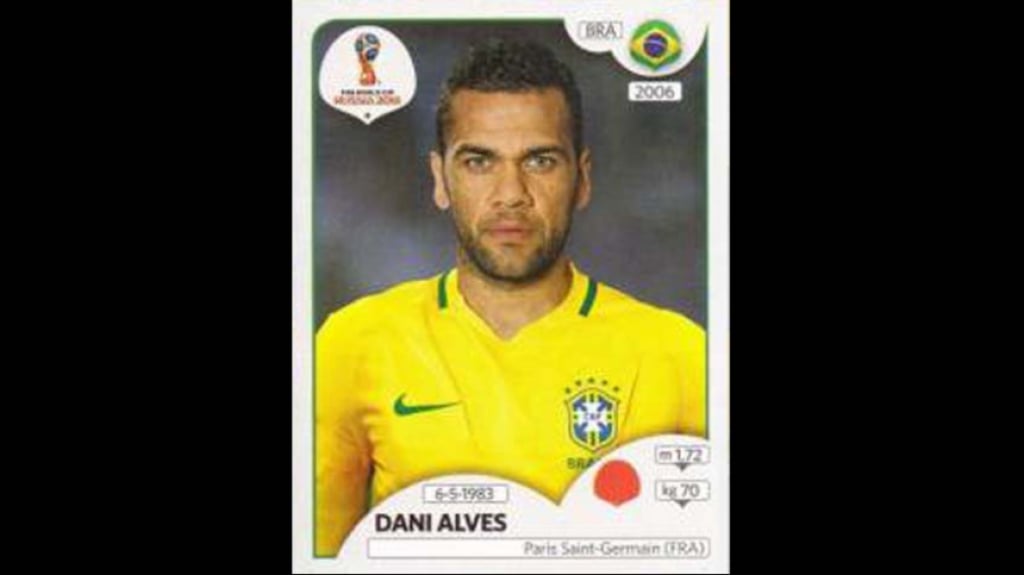 Figurinha - Daniel Alves