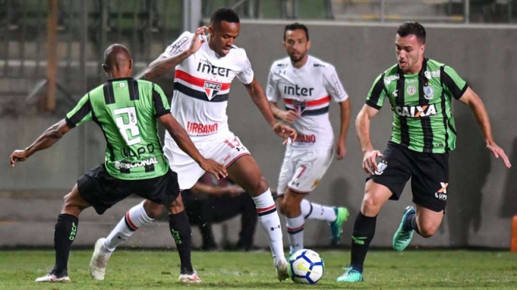 Am&eacute;rica-MG x S&atilde;o Paulo