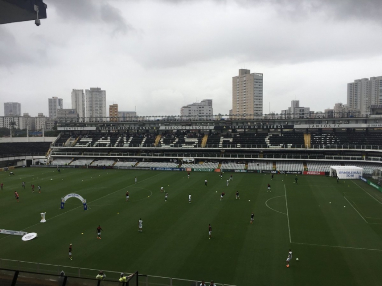 Vila Belmiro - Santos x Vit&oacute;ria