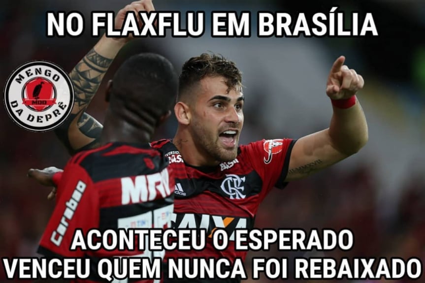 Os melhores memes da vitória do Flamengo sobre o Fluminense