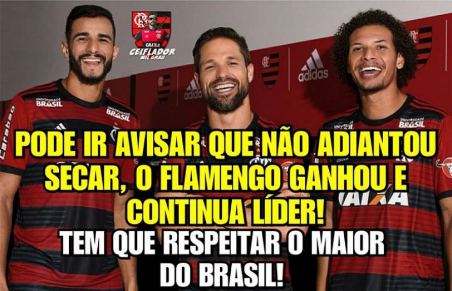 Os melhores memes da vitória do Flamengo sobre o Fluminense