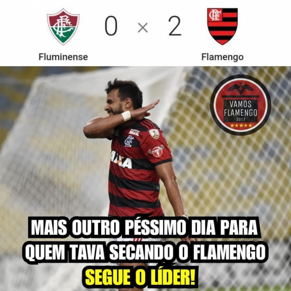 Os melhores memes da vitória do Flamengo sobre o Fluminense