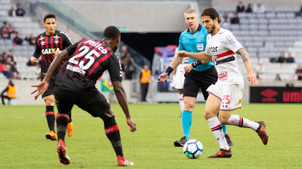 Atl&eacute;tico-PR x S&atilde;o Paulo