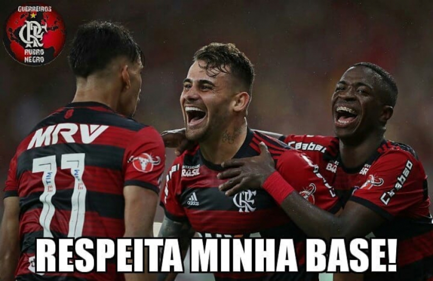 Os memes da vitória do Flamengo diante do Paraná