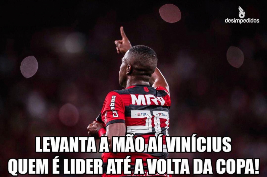 Os memes da vitória do Flamengo diante do Paraná