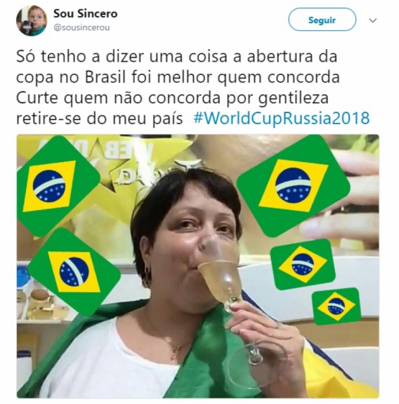 Humor na Copa: os memes da Cerimônia de Abertura