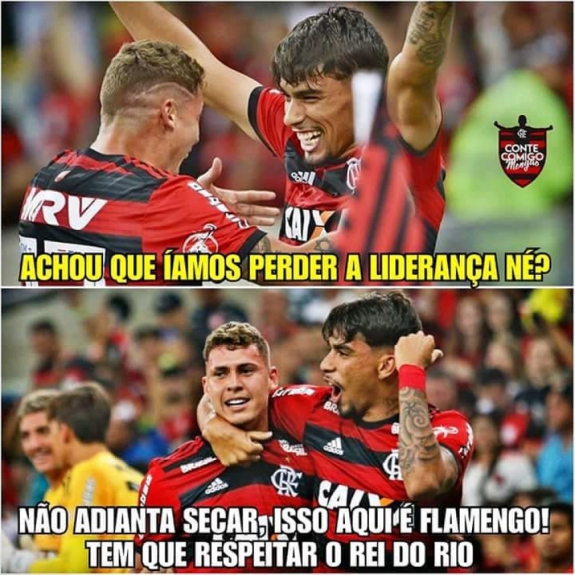 Os memes de Flamengo 2 x 0 Botafogo