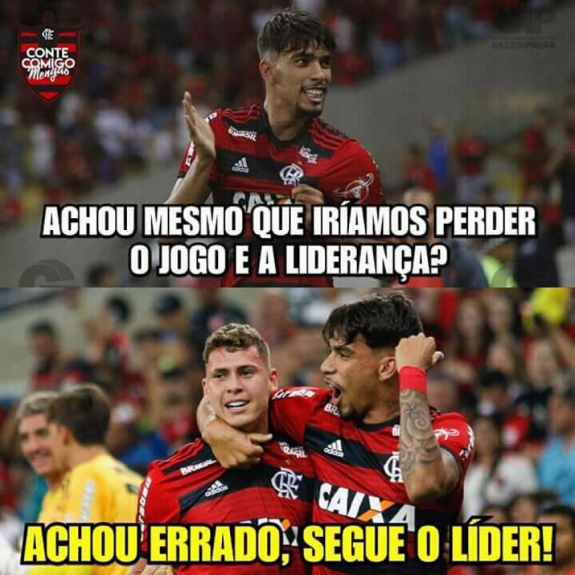 Os memes de Flamengo 2 x 0 Botafogo