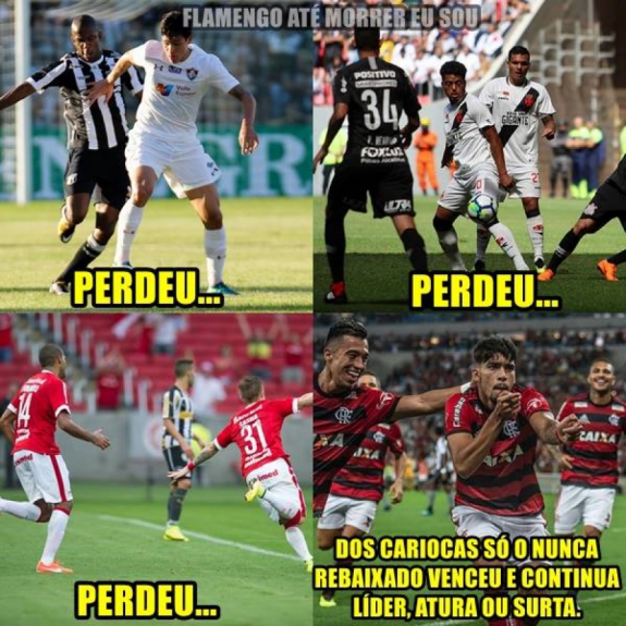 Os melhores memes de Flamengo 4 - 1 Sport