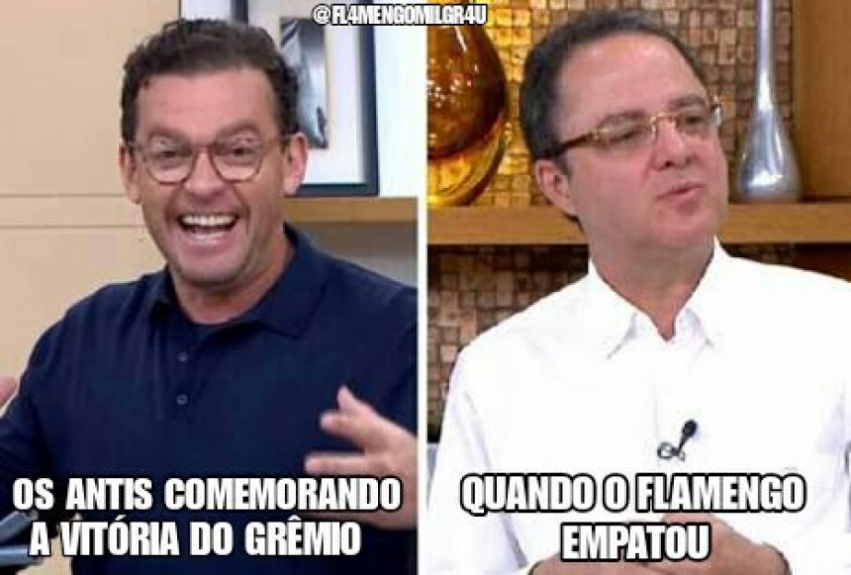 Os melhores memes do empate entre Gr&ecirc;mio e Flamengo