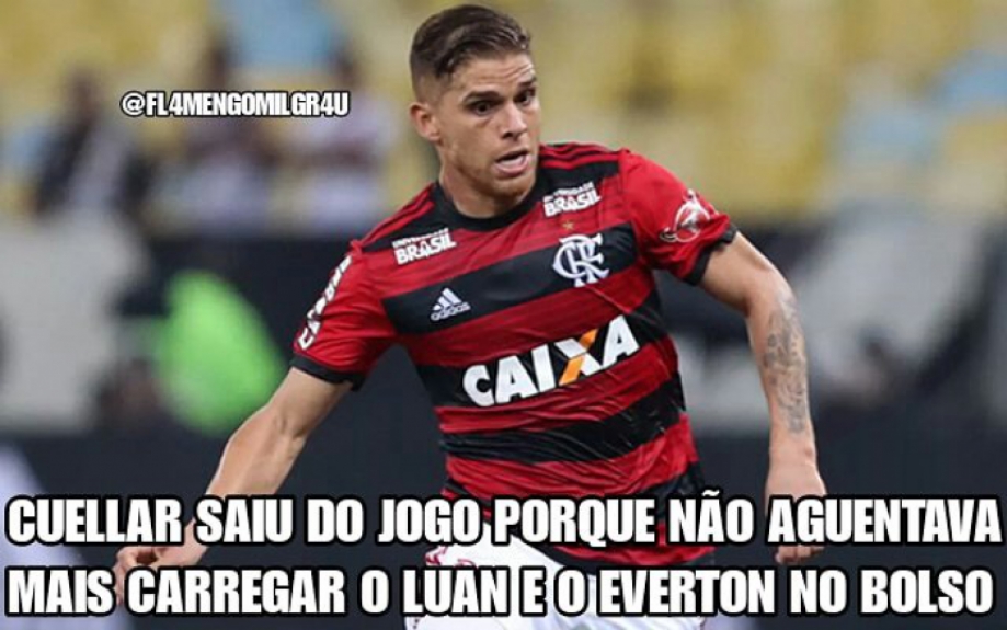 Os melhores memes da vit&oacute;ria do Flamengo diante do Gr&ecirc;mio