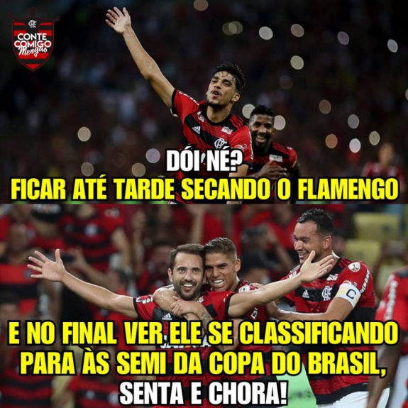 Os melhores memes da vit&oacute;ria do Flamengo diante do Gr&ecirc;mio