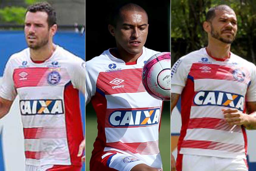 Bahia:Lucas Fonseca / Nino Para&iacute;ba / Nilton