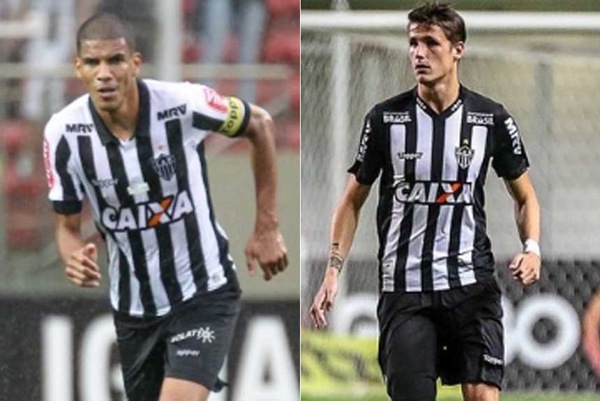 Atl&eacute;tico MG:Leonardo Silva/ Iago Maidana