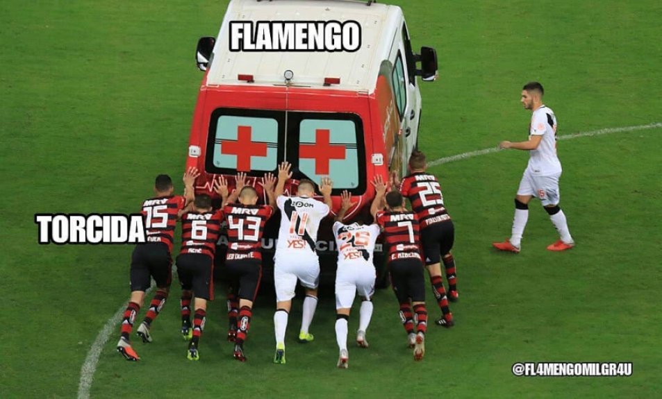 Os memes do empate entre Vasco e Flamengo em Bras&iacute;lia