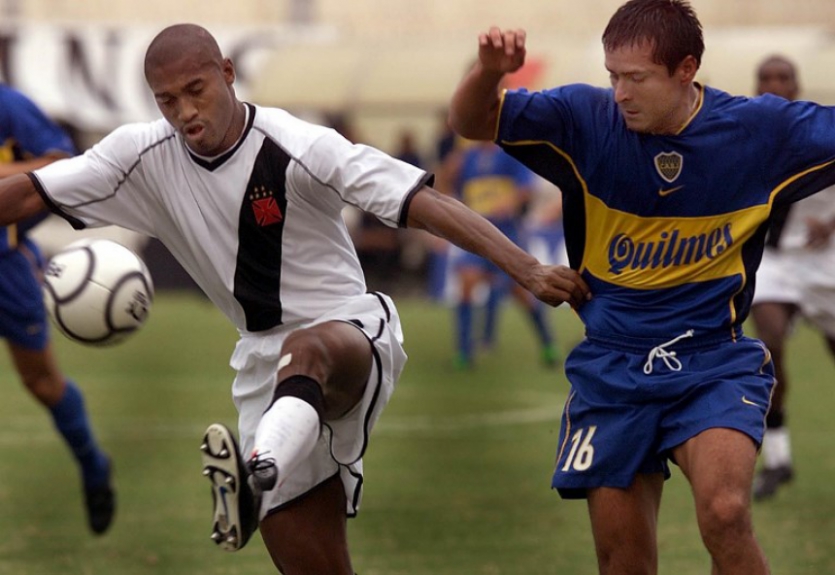 2001 Quartas  Vasco 0 x 1 Boca Juniors  Boca Juniors 3 x 0 Vasco