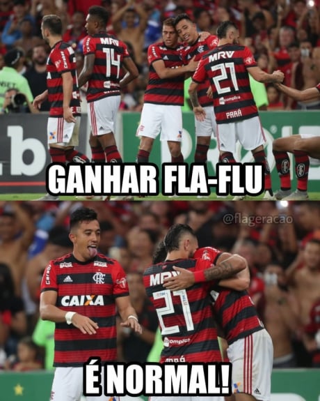Os melhores memes da vitória do Flamengo sobre o Fluminense
