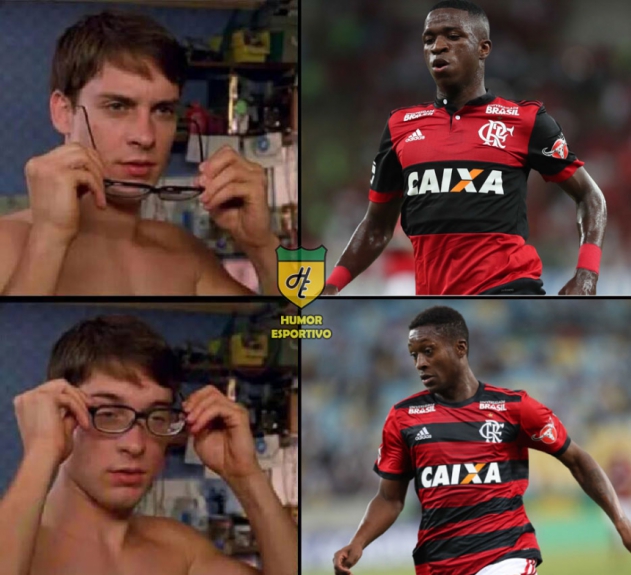 Rubro-negros fazem piadas com gol de Marlos Moreno contra o Palmeiras