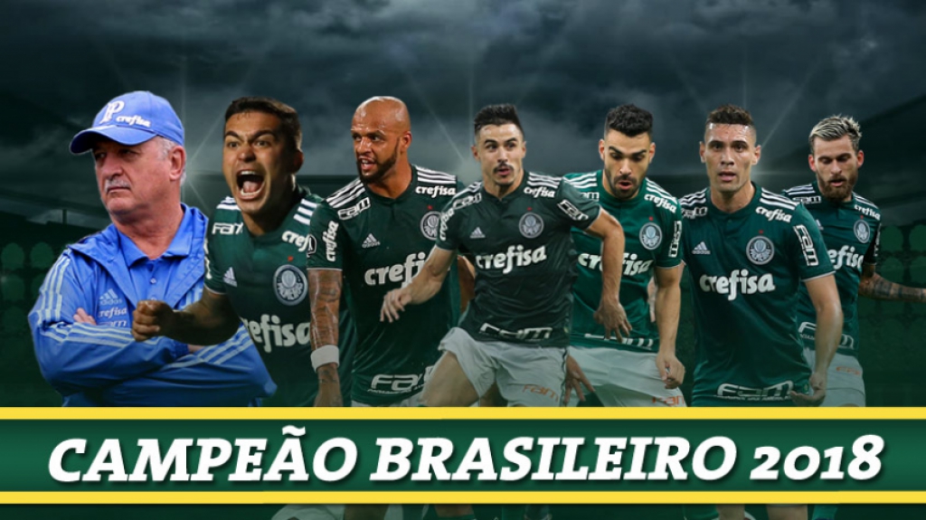 Palmeiras Campe&atilde;o Brasileiro - 2018