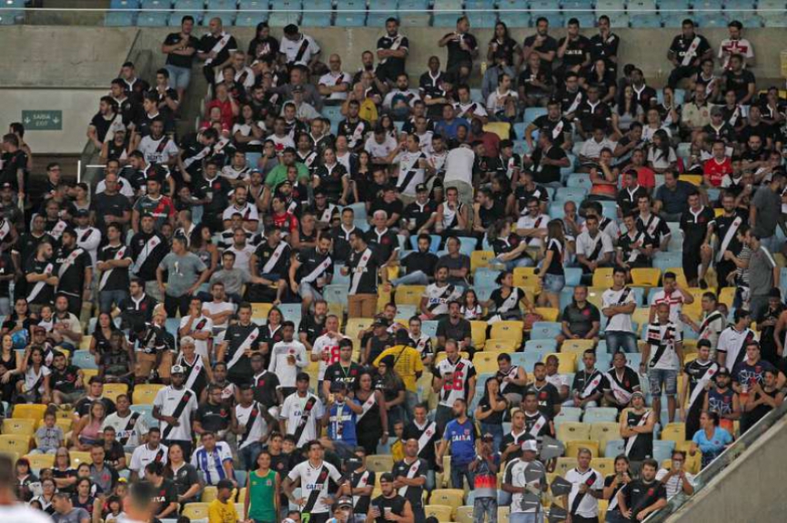 Torcida do Vasco no Maracan&atilde;