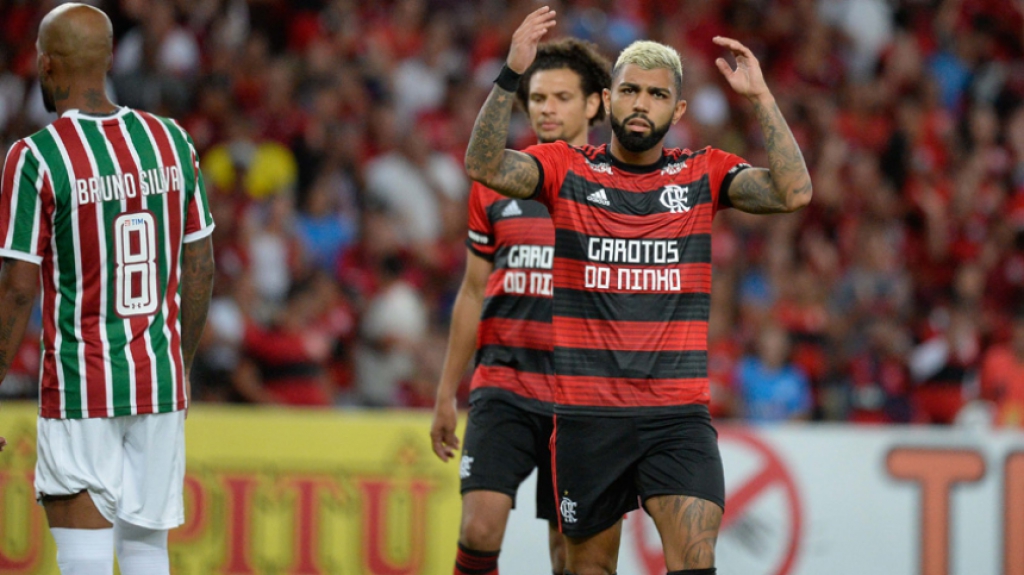 Fluminense x Flamengo Gabigol