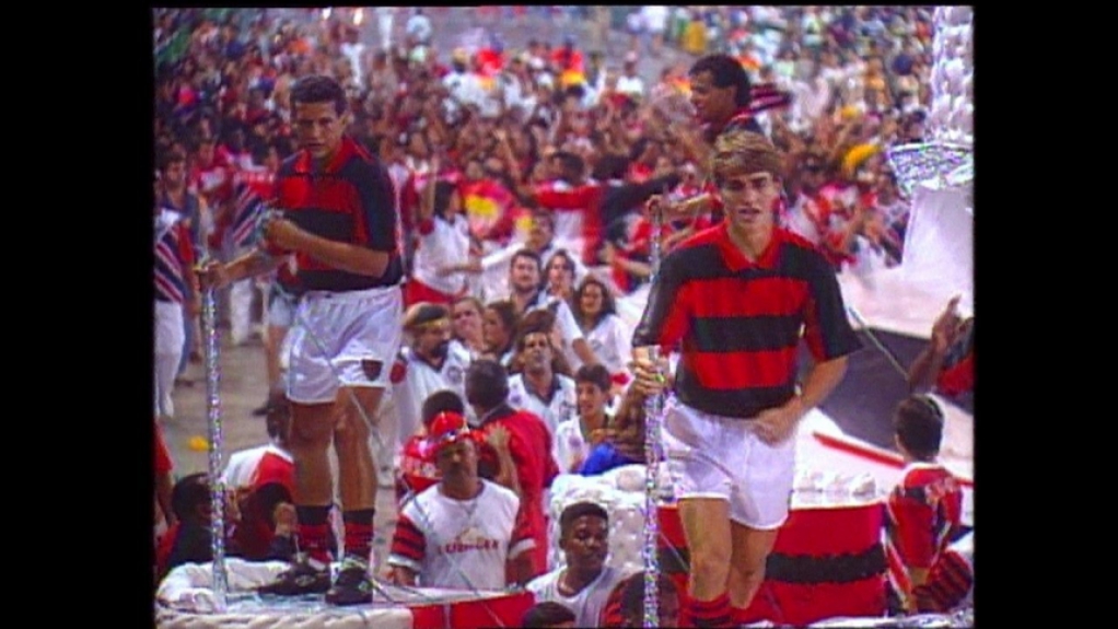 Est&aacute;cio de S&aacute; - Flamengo - 1995 (Foto: Reprodu&ccedil;&atilde;o)