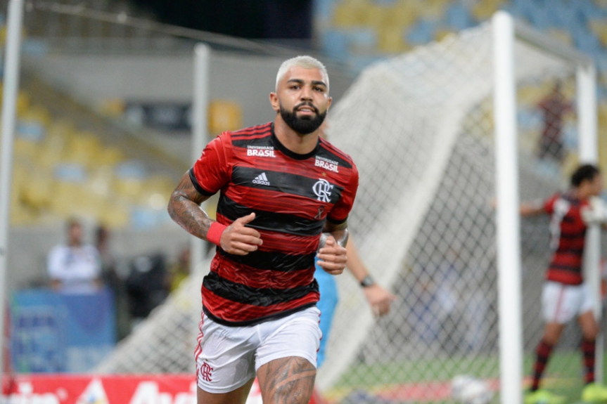 Madureira x Flamengo Gabigol comemora&ccedil;&atilde;o