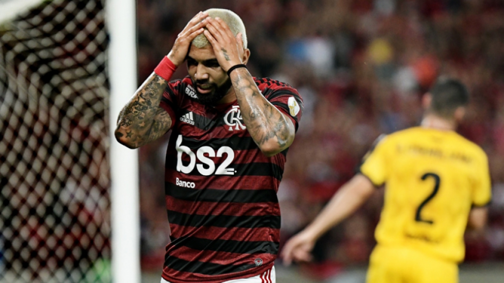 Flamengo x Pe&ntilde;arol Gabigol