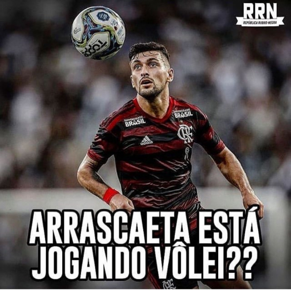 Rubro-negros fazem memes com Arrascaeta na reserva em derrota na Libertadores