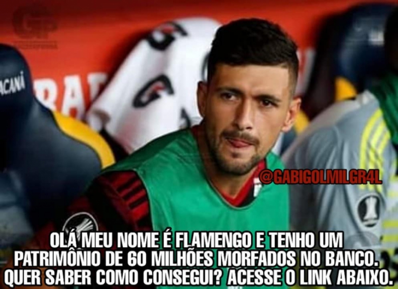 Rubro-negros fazem memes com Arrascaeta na reserva em derrota na Libertadores