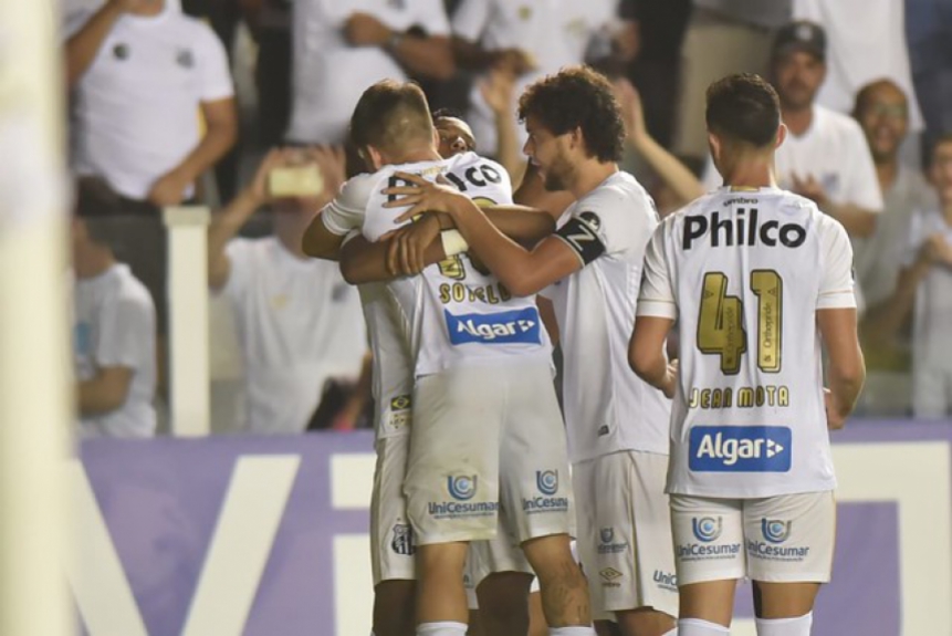 Santos x Vasco Comemora&ccedil;&atilde;o