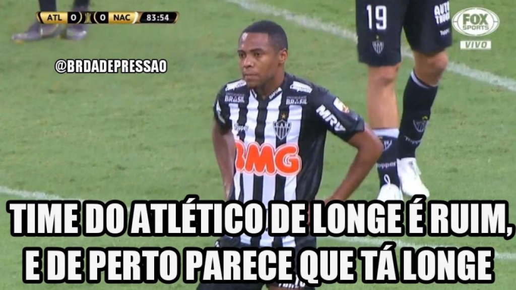 Web não perdoa eliminação do Atlético MG na Libertadores veja memes