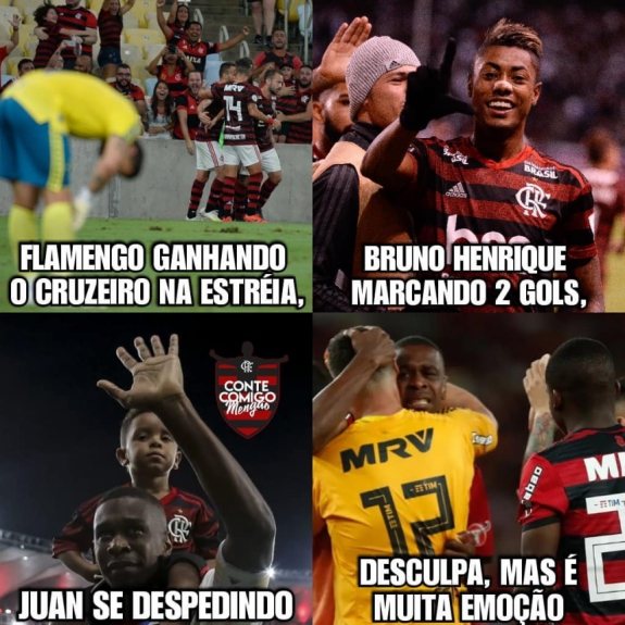 Memes do Brasileir&atilde;o: Flamengo 3 x 1 Cruzeiro