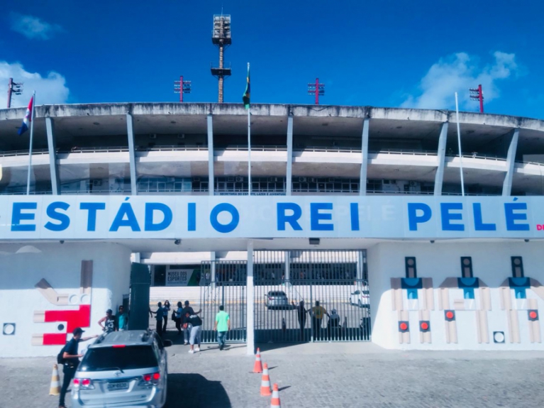 Estádio Rei Pelé - CSA x Santos