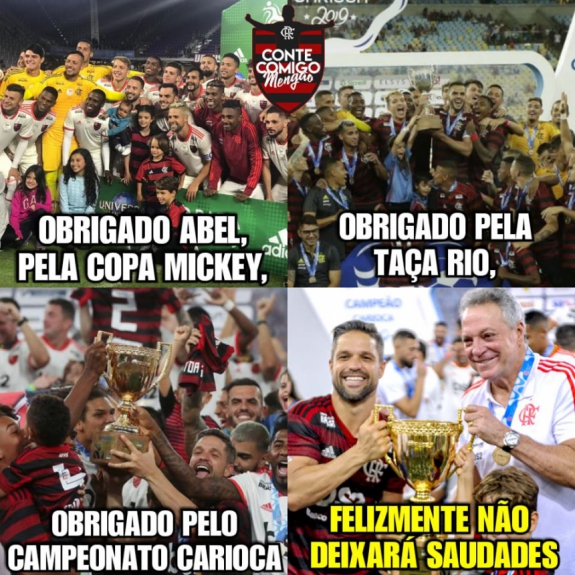 Os memes do pedido de demissão de Abel Braga