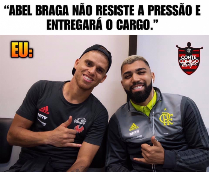 Os memes do pedido de demissão de Abel Braga